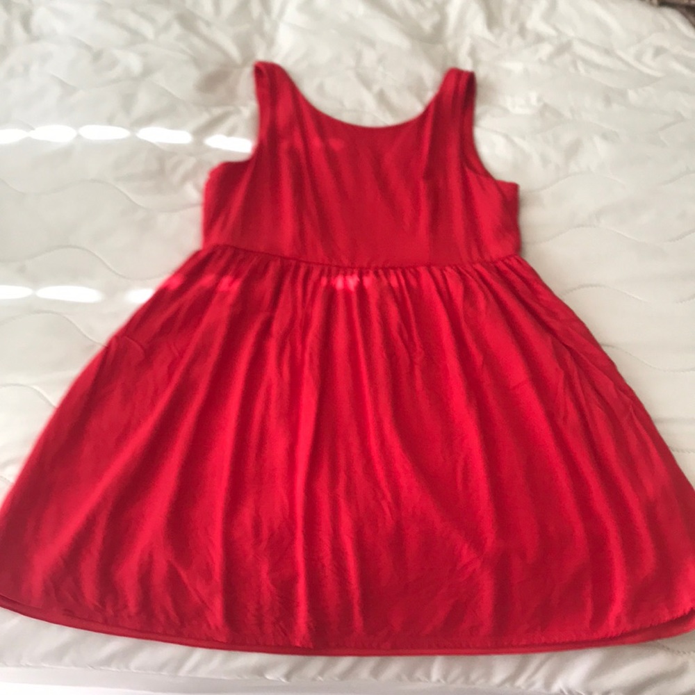 Never worn red dress